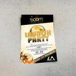 Park Art Flyer Design - Boom Night Club