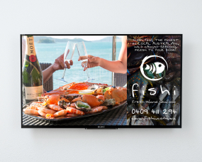 FISHI – AD FOR AIRPORT LCD SCREEN
