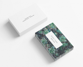 BUSINESS CARD DESIGN – FLORIST (FOR SALE)