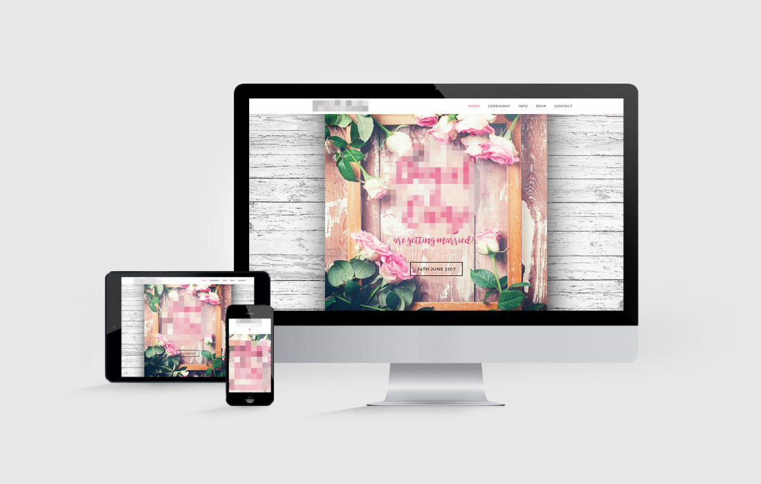 Website – Wedding